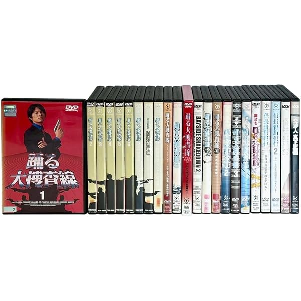 Amazon.co.jp: 踊る大捜査線 全6巻セット [レンタル落ち] : 織田裕二